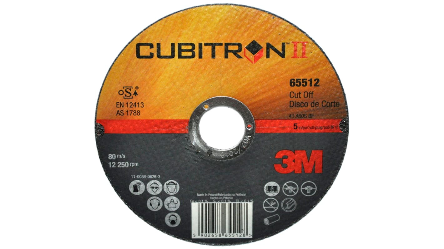 3M Cubitron™ II Ceramic x 3mm Thick, 3M™ Cubitron™ II Cut-off Wheel