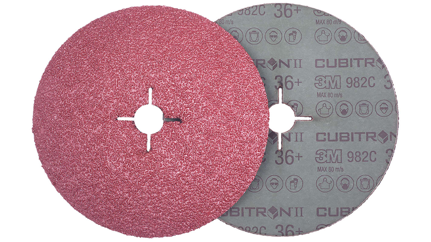 Disque abrasif 3M 3M™ Cubitron™ II 982C Cubitron™ II, P36, Ø 125mm