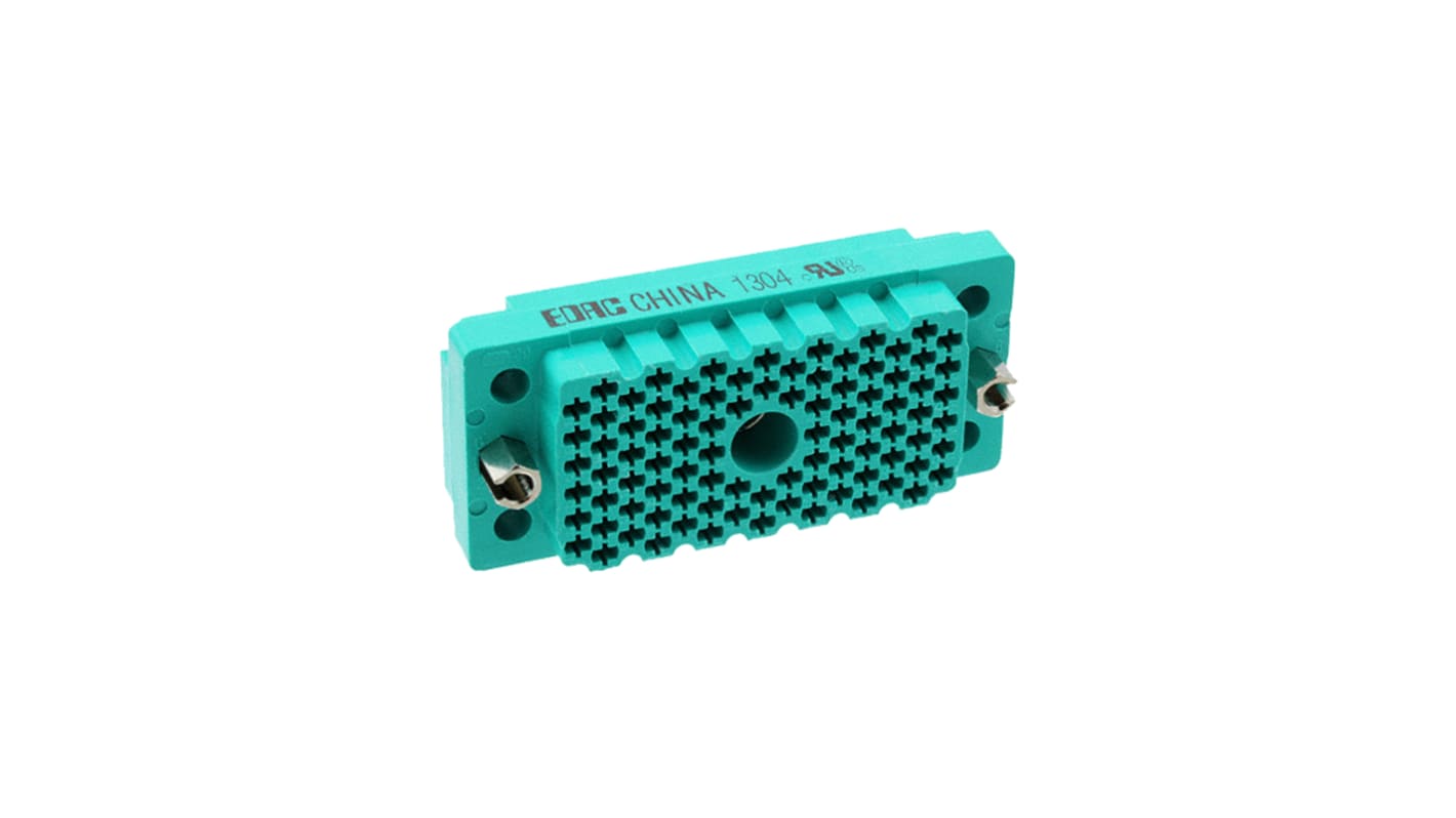 Connecteur rectangulaire Femelle Droit EDAC, pas de 3.81mm 90 voies , 8.5A série 516