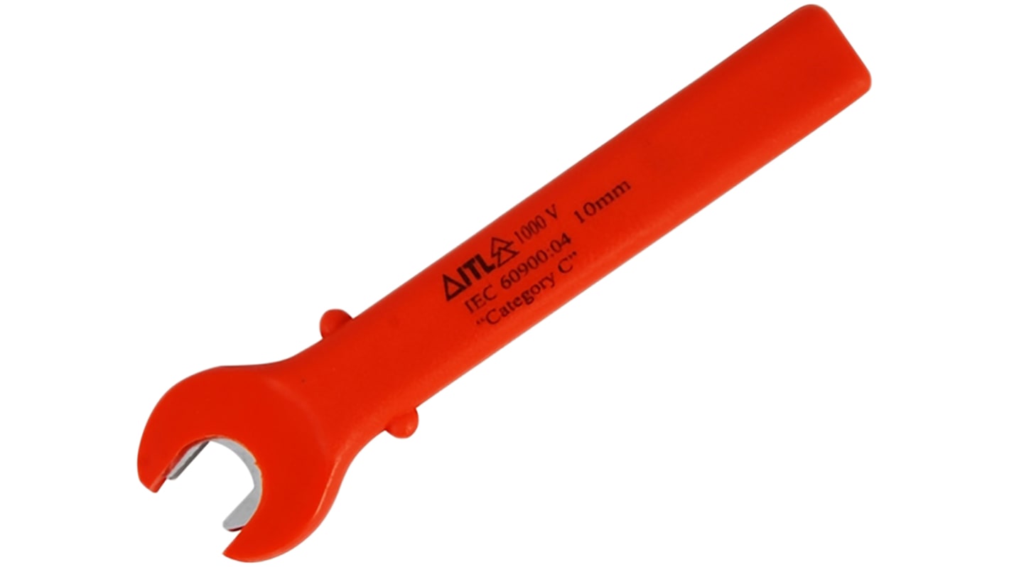 ITL Insulated Tools Ltd Open Ended Spanner, Imperial, 190 mm Overall, VDE/1000V