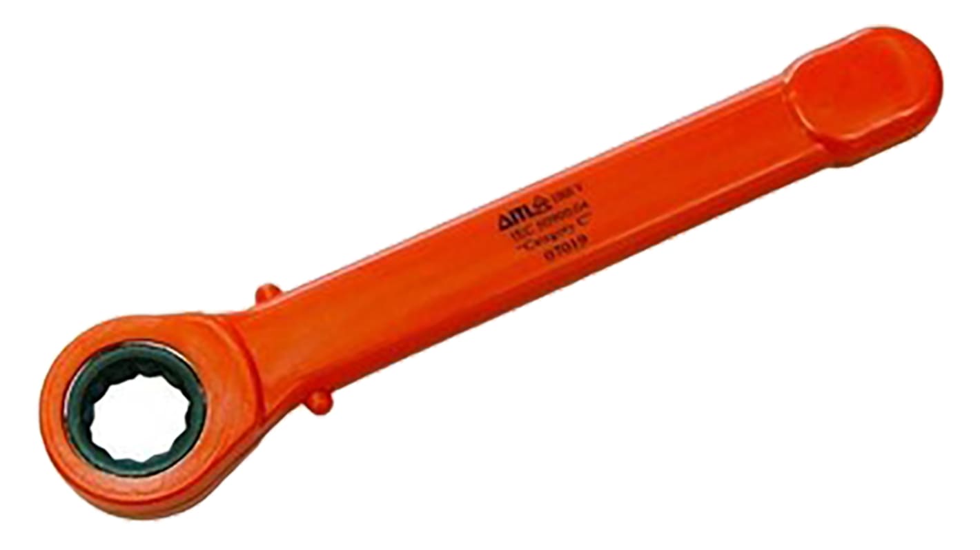 Očkový klíč, 11/16" izolovaný, celková délka: 229 mm ITL Insulated Tools Ltd