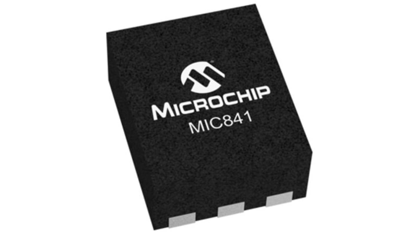 MIC841LYMT-T5 Microchip, Comparator, Push-Pull O/P, 1.5 → 5.5 V 6-Pin TDFN