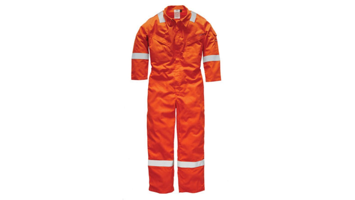 Combinaison Réutilisable Dickies, Homme, taille M, Coton Orange