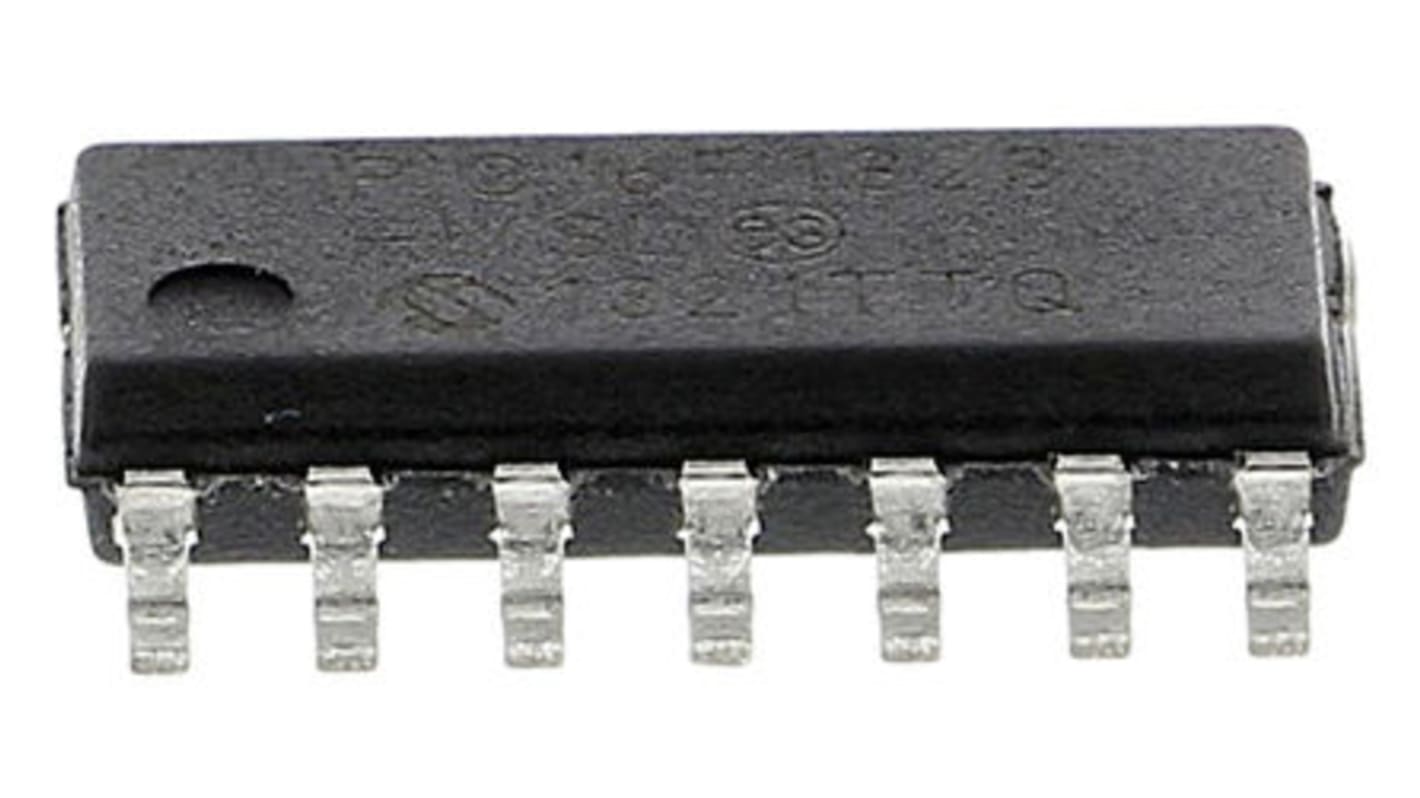 Microcontrollore Microchip, PIC, SOIC, PIC16F, 14 Pin, Montaggio superficiale, 8bit, 32MHz