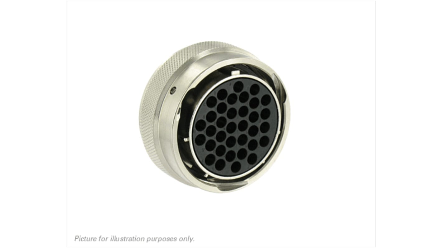 Souriau Circular Connector, 35 Contacts, Cable Mount, Plug, Female, IP68, IP69K, UT0 Series