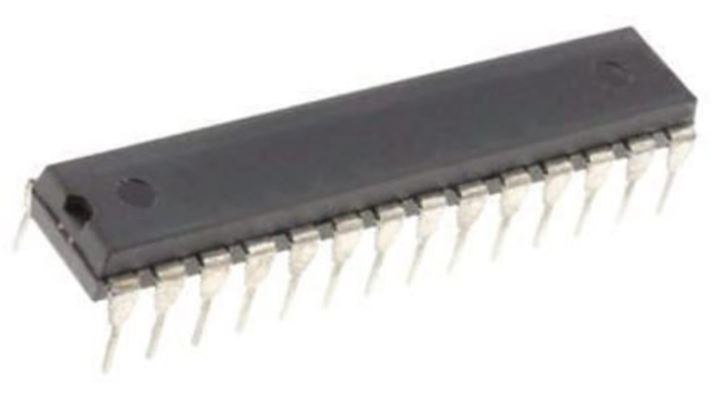 Microcontrolador Microchip PIC24FV32KA302-I/SP, núcleo PIC de 16bit, RAM 2,048 kB, 512 B, 32MHZ, SPDIP de 28 pines