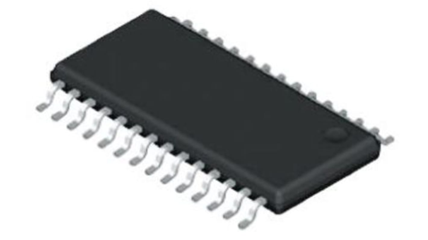 Microcontrolador Microchip PIC18LF26K22-I/SS, núcleo PIC de 8bit, RAM 1,024 kB, 3,896 kB, 64MHZ, SSOP de 28 pines