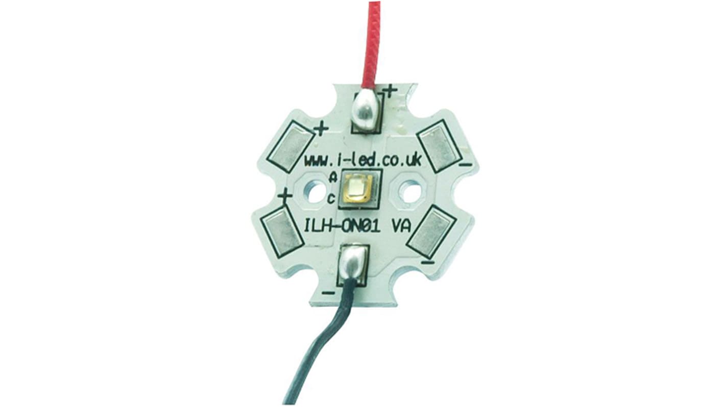 Array LED ILS ILH-SO01-SITG-SC211-WIR200., flusso 82 lm, Verde