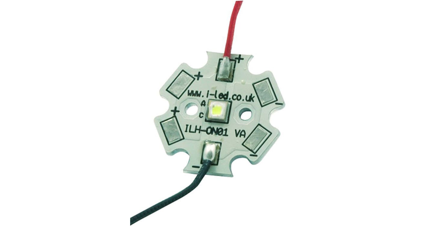 Tablica LED ILH-SO01-SIWH-SC211-WIR200., 112 lm, 1A, 2.75 → 3.5V, kolor: Biały, ILS, OSLON Signal PowerStar