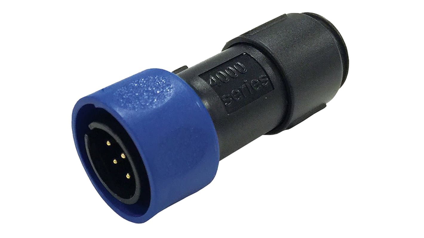 Bulgin Circular Connector, 12 Contacts, Cable Mount, Miniature Connector, Plug, Female, IP66, IP68, IP69K, Buccaneer