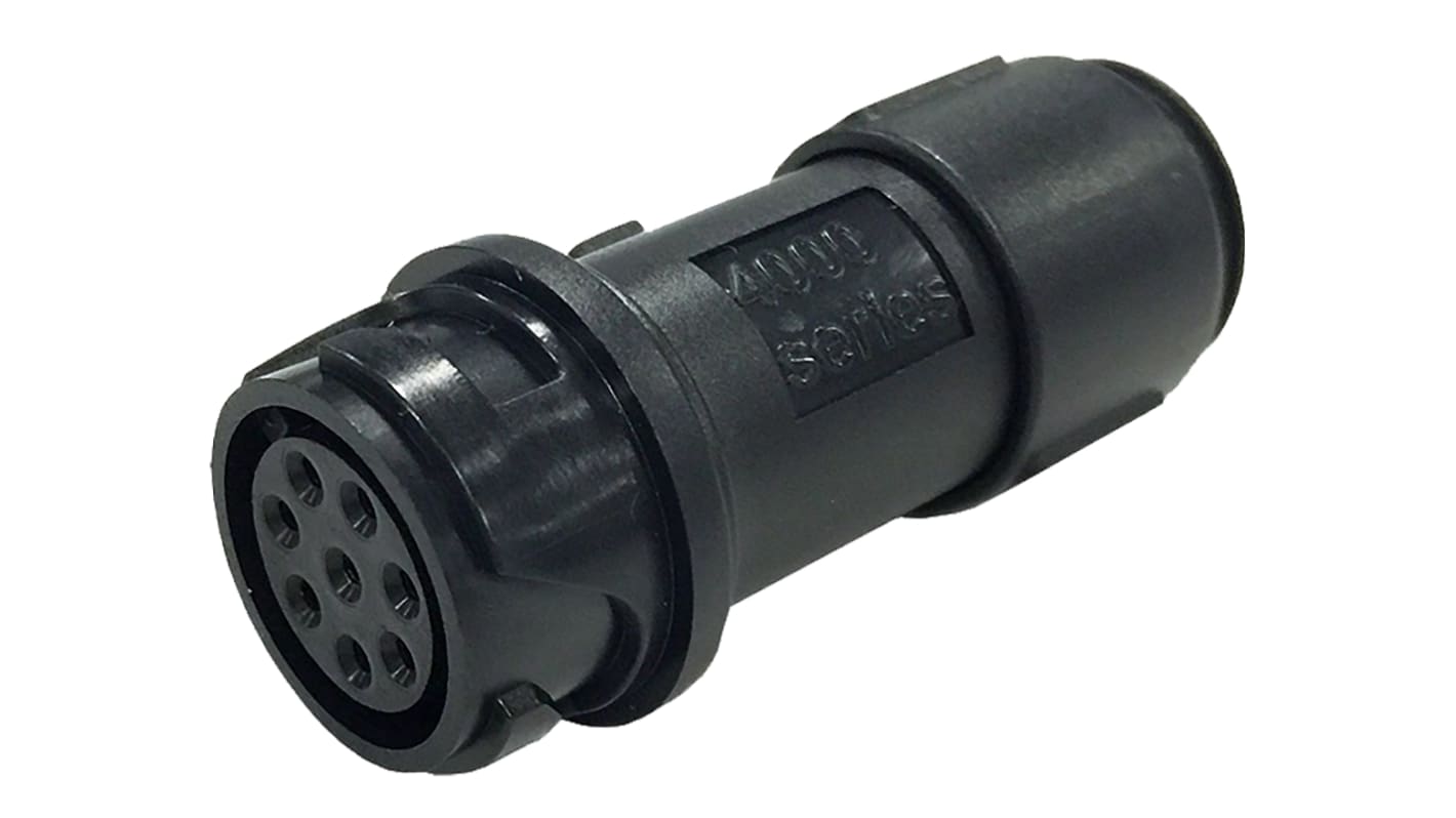 Bulgin Circular Connector, 3 Contacts, Cable Mount, Miniature Connector, Socket, Male, IP66, IP68, IP69K, Buccaneer