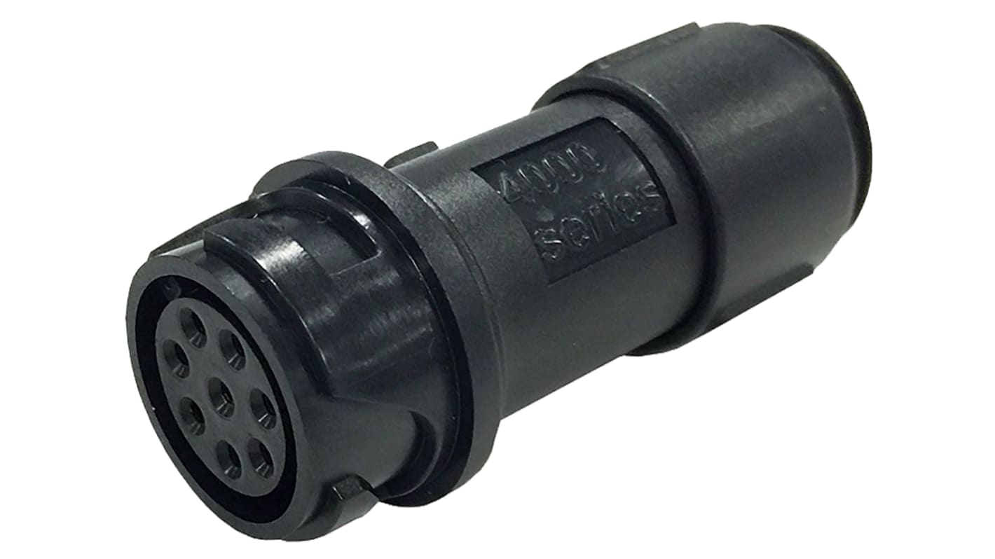 Bulgin Circular Connector, 3 Contacts, Cable Mount, Miniature Connector, Socket, Male, IP66, IP68, IP69K, Buccaneer