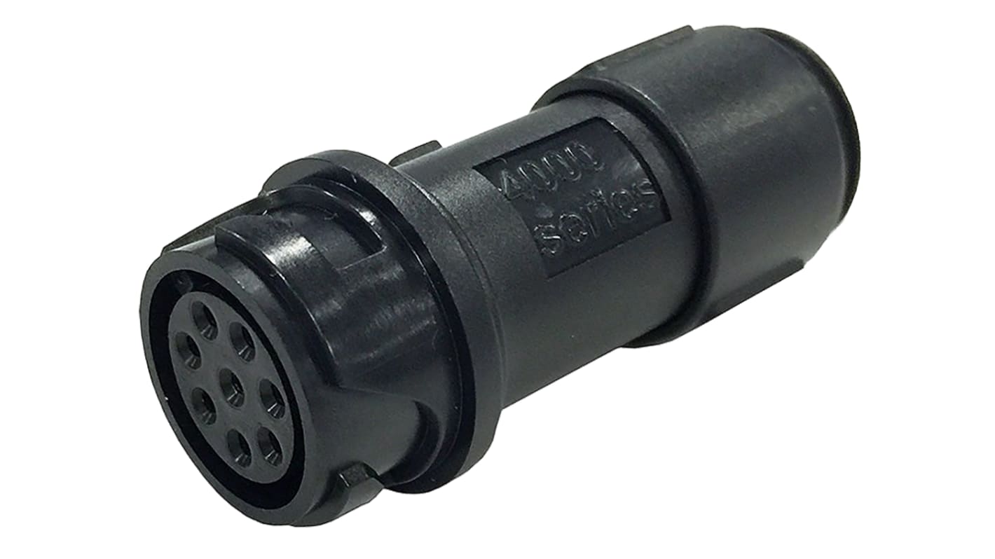 Bulgin Circular Connector, 3 Contacts, Cable Mount, Miniature Connector, Socket, Female, IP66, IP68, IP69K, Buccaneer