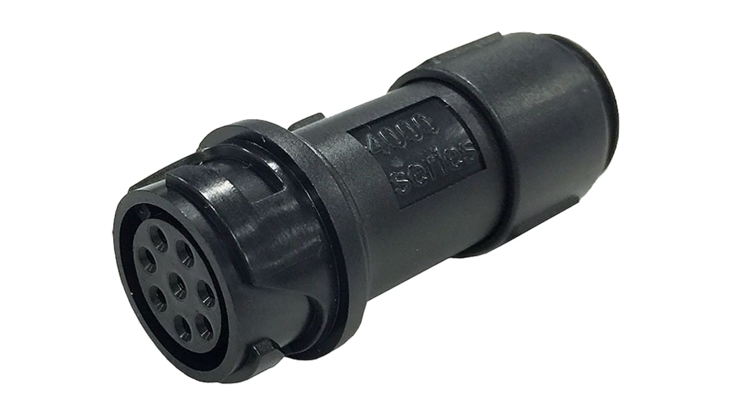 Bulgin Circular Connector, 12 Contacts, Cable Mount, Miniature Connector, Socket, Male, IP66, IP68, IP69K, Buccaneer