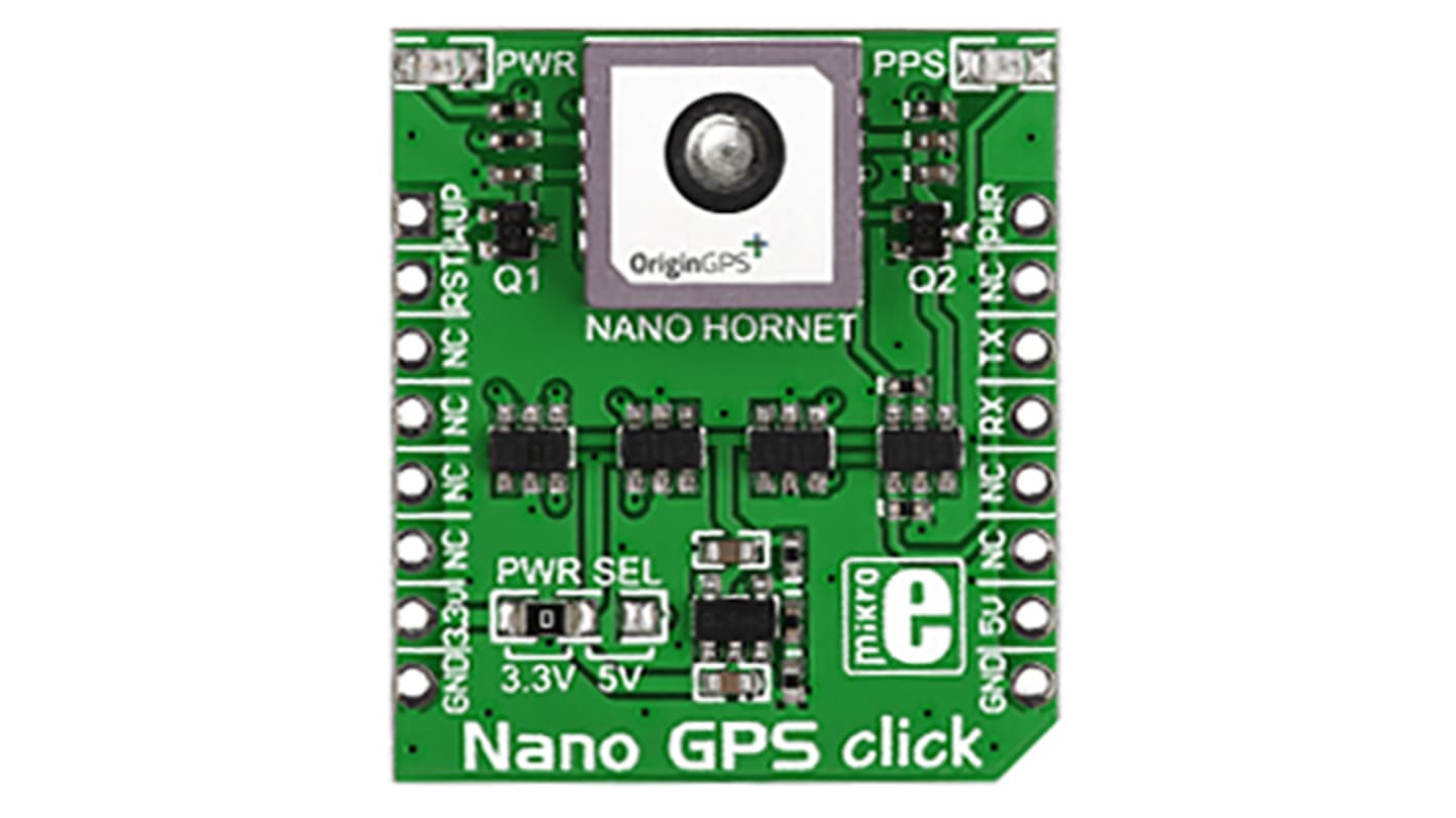 Module de développement de communication et sans fil MikroElektronika Nano GPS click GPS