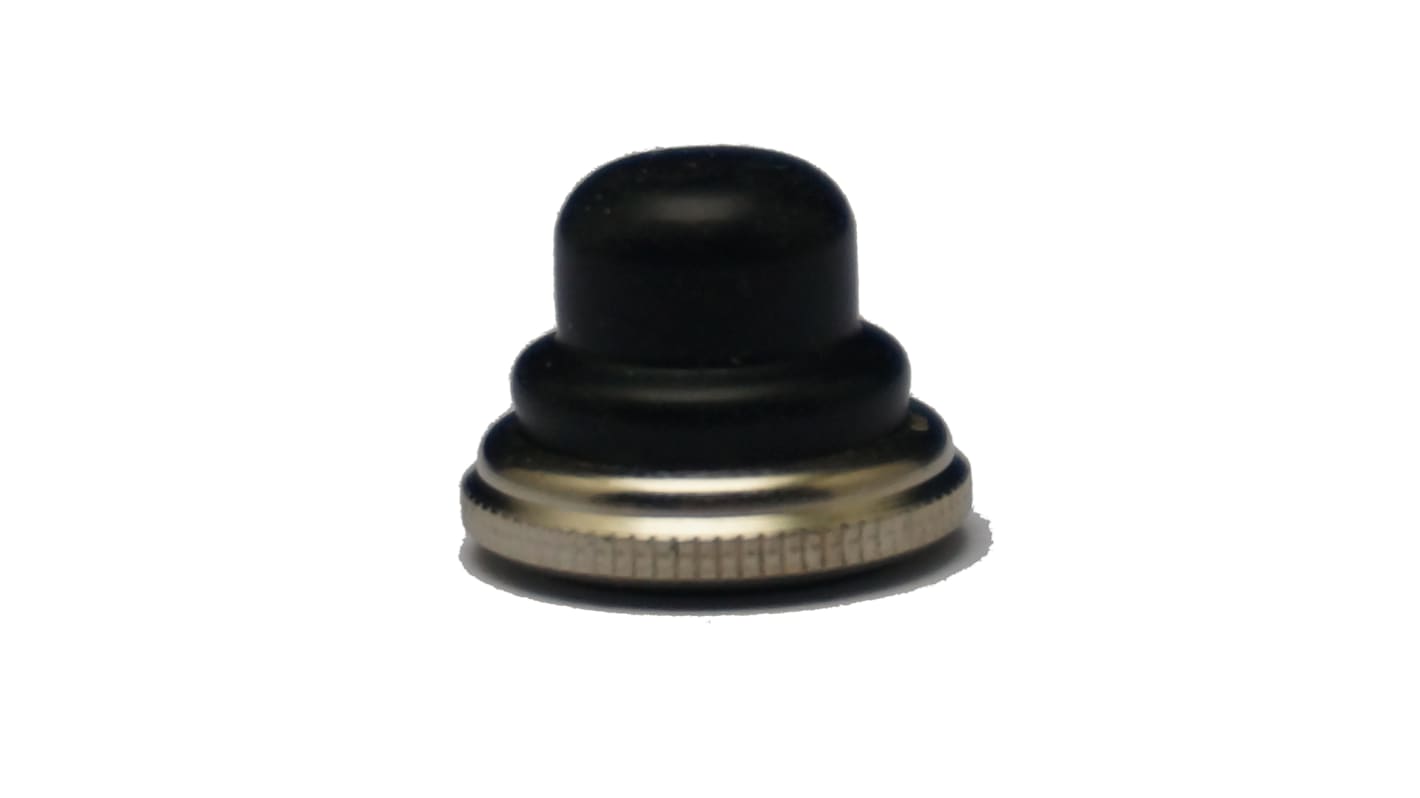 Capuchon de protection. EOZ 18 (Dia.) x 13.7mm Noir pour Bouton-poussoir 10 mm