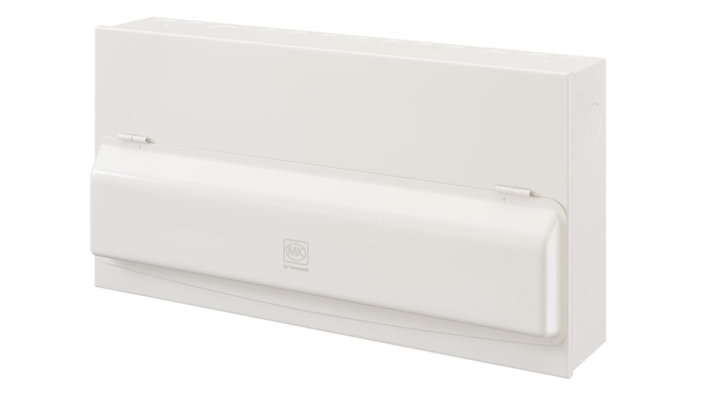 MK Electric 21 Way Metal Consumer Unit, 100A, IP2XC K5621SMET