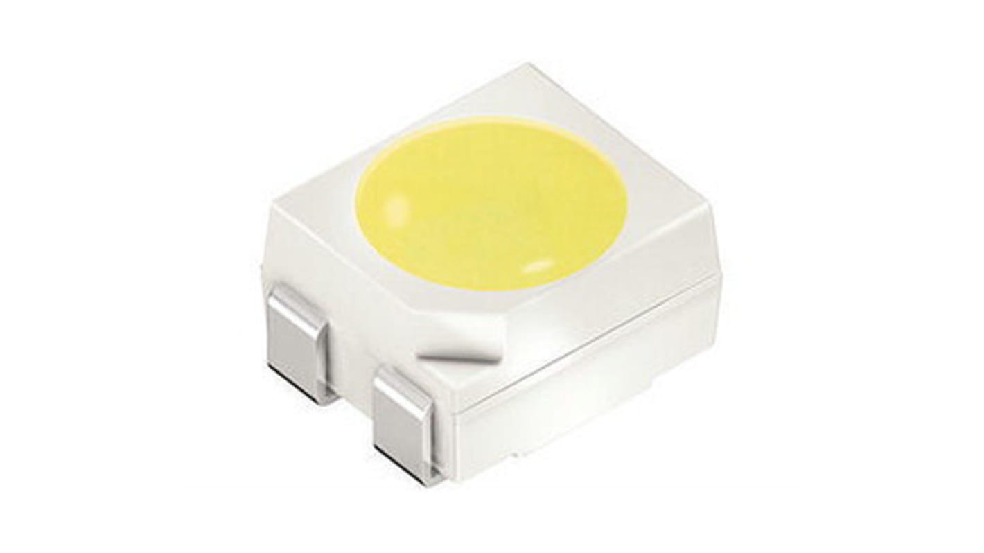 LED ams OSRAM TOPLED, Blanco, 5600K, Vf= 3,2 V, 1,9 lm, 120°, mont. superficial, encapsulado PLCC 2