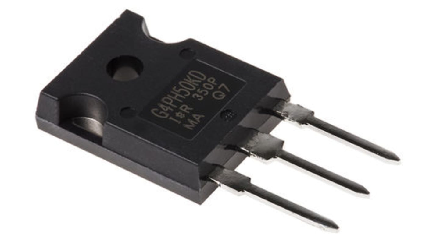 Infineon IRG4PH50KDPBF IGBT, 45 A 1200 V, 3-Pin TO-247AC, Through Hole