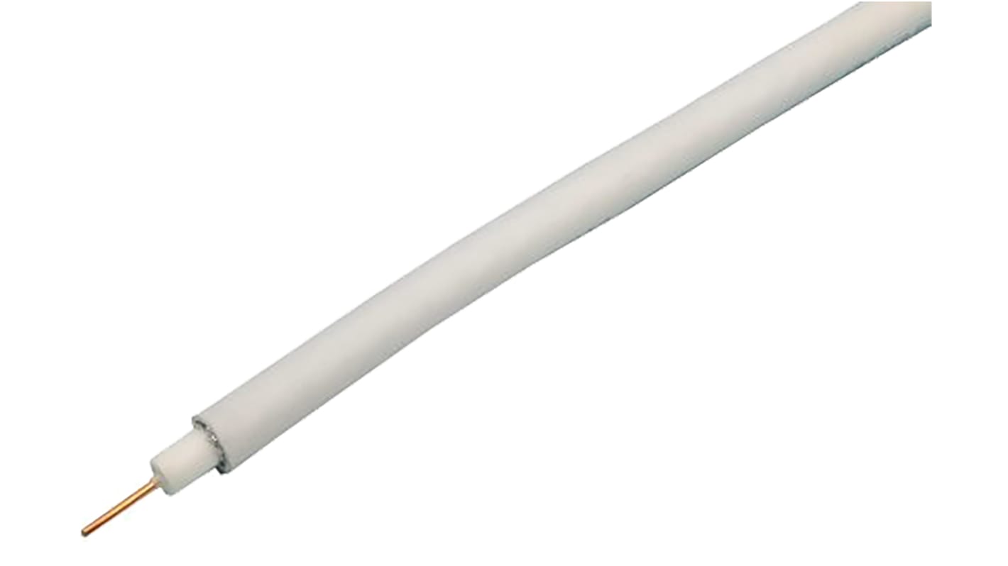 RS PRO SDI Coaxial Cable, 250m, RG6 Coaxial, Unterminated