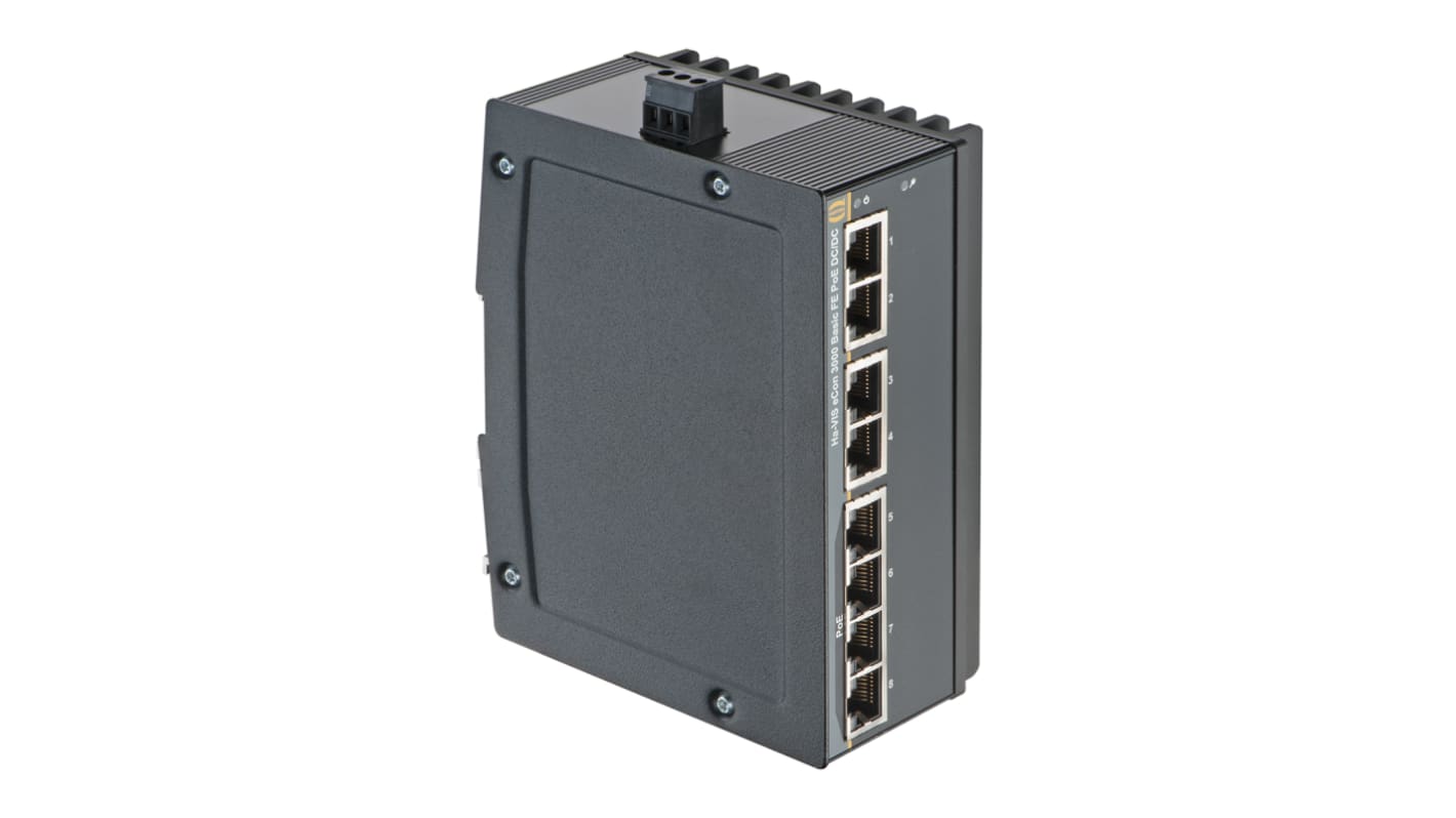 Switch Ethernet HARTING, 8 ports