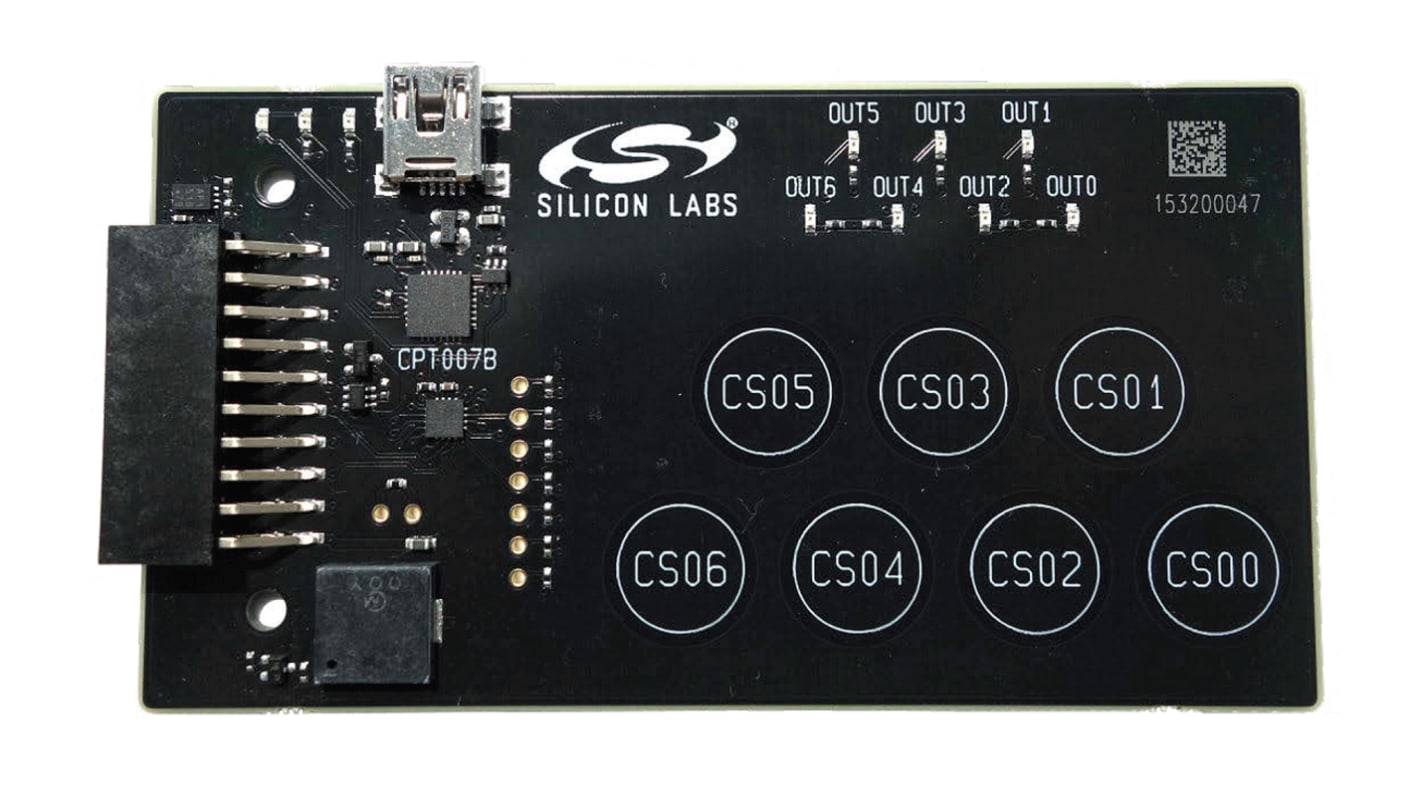 Zestaw rozwojowy Human Machine Interface (HMI), 7-pad, Dotykowa pojemnościowa