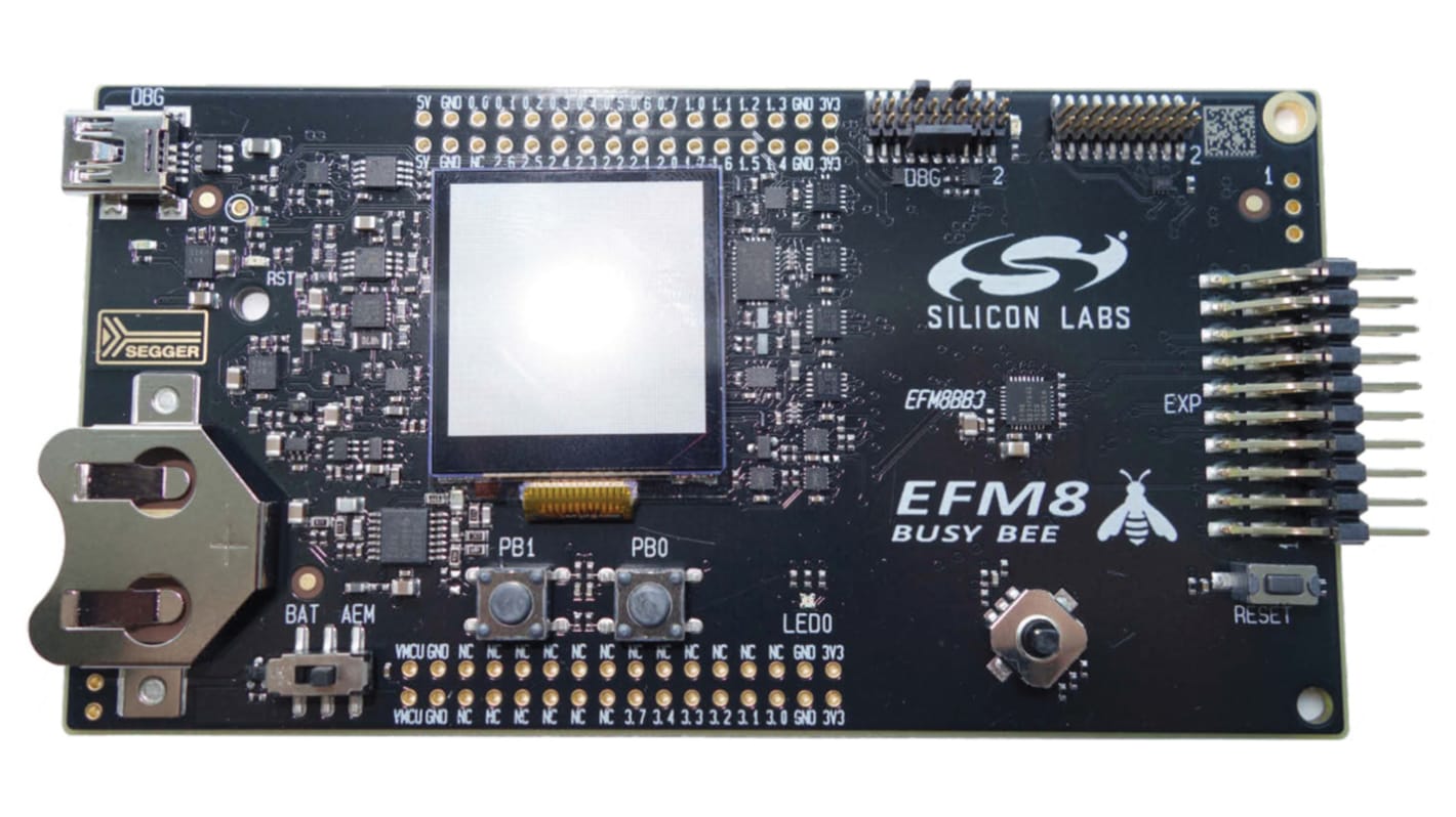 Silicon Labs EFM8 Busy Bee MCU Startsæt SLSTK2022A