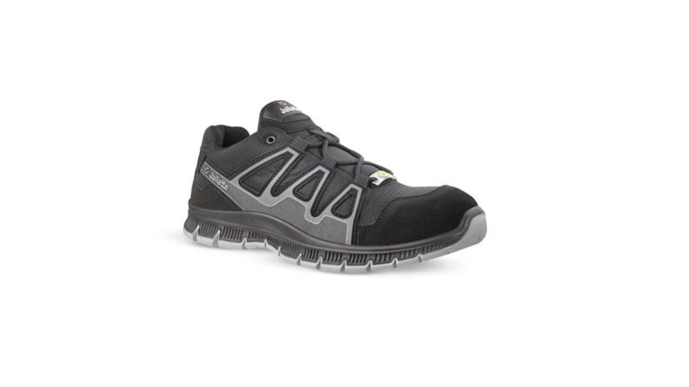 Zapatillas de seguridad Unisex Jallatte de color Negro, gris, talla 38, S1P SRC