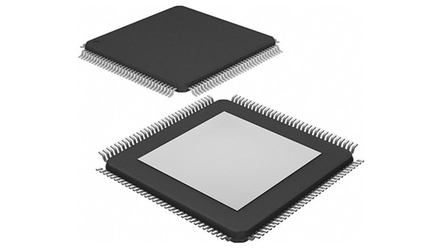Microcontrolador Texas Instruments TM4C1294NCPDTI3, núcleo ARM Cortex M4F de 32bit, RAM 256 kB, 120MHZ, TQFP de 128