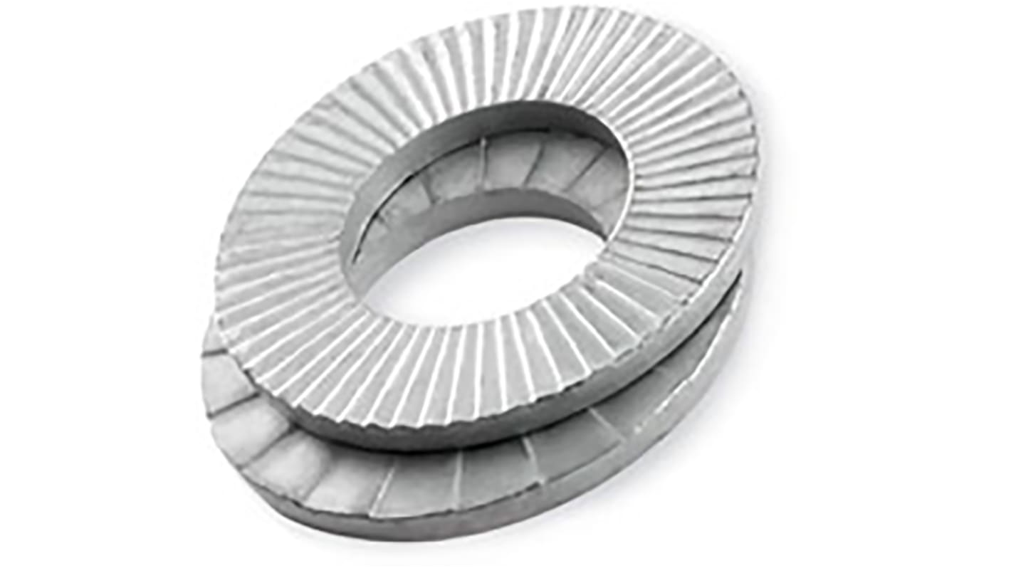 Delta Protekt Steel Wedge Lock Locking & Anti-Vibration Washer, M10