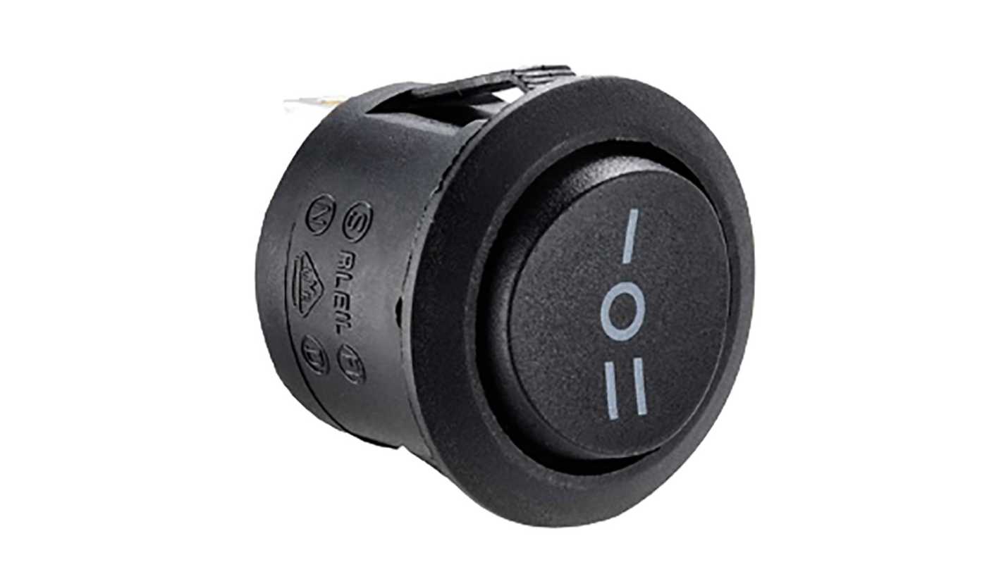 RS PRO SPDT, OnOffOn Rocker Switch Panel Mount RS