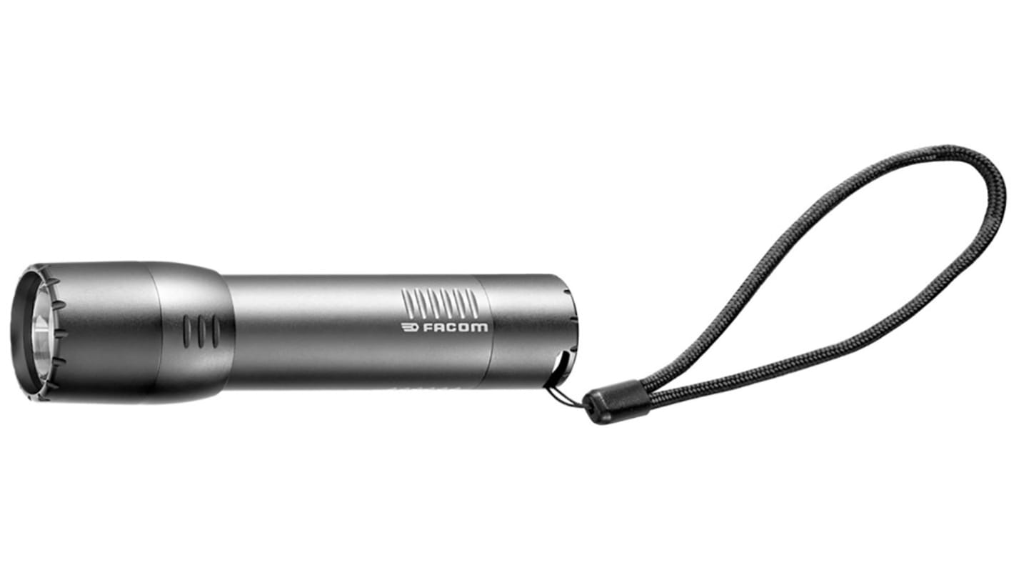 Lampe torche Facom LED UV non rechargeable, Noir, 410 lm