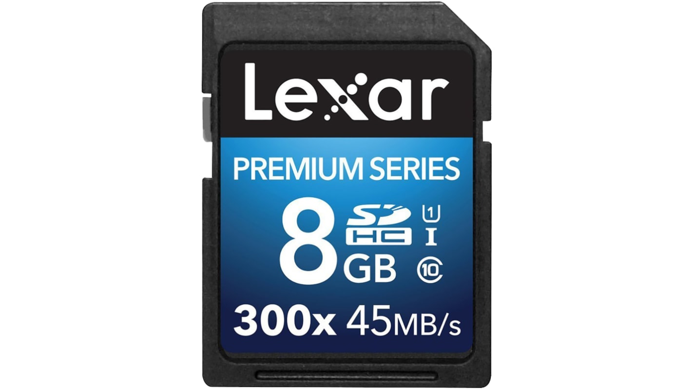 Carte SD Lexar 8 Go SDHC