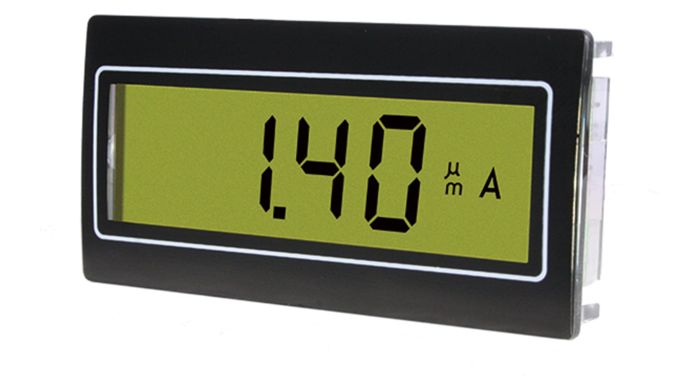 Trumeter LCD Digital Panel Multi-Function Meter for Voltage, 45mm x 22.5mm