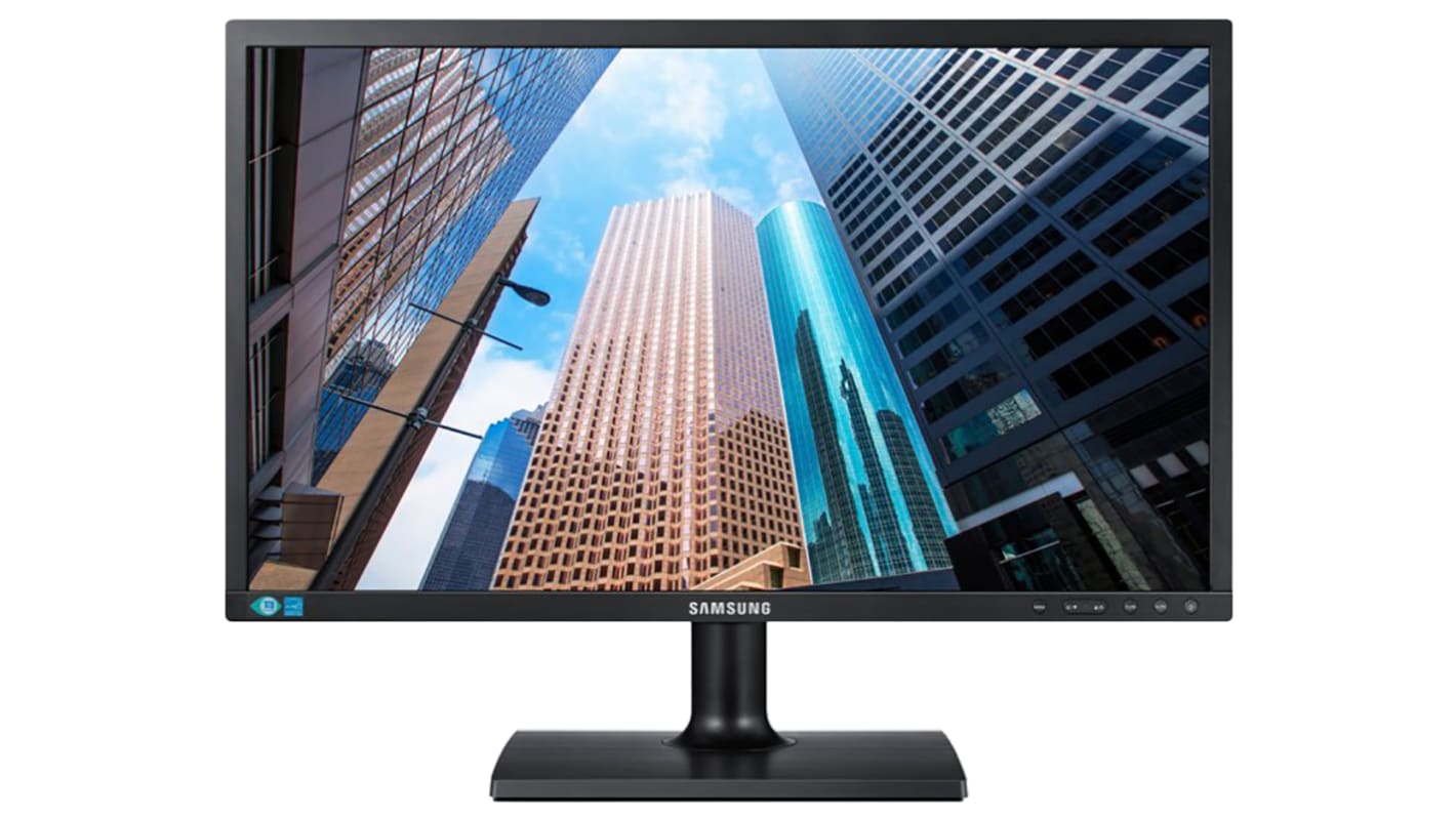 Samsung Monitor S22E200BW, 22Zoll, Auflösung max.1680 x 1050 LED, 170/160° Betrachtungswinkel, DVI-D, VGA, Schwarz