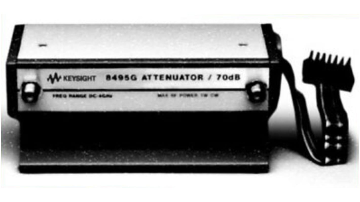 Keysight Technologies プログラマブル・ステップ・アッテネータ, SMA(メス), 70dB, 4GHz, 8495G-002-024-060