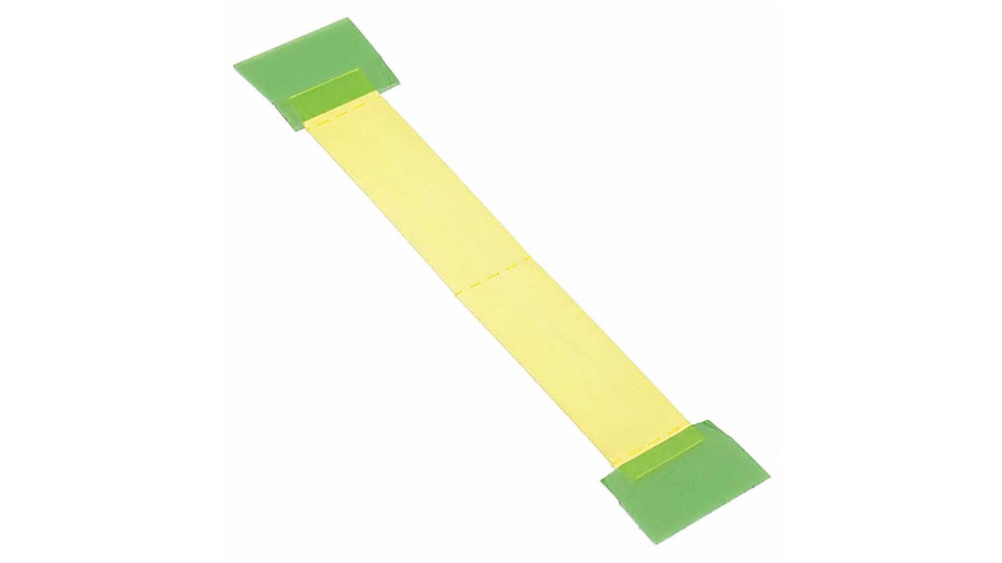 TE Connectivity HX-SCE Yellow Heatshrink Labels, 50mm Width