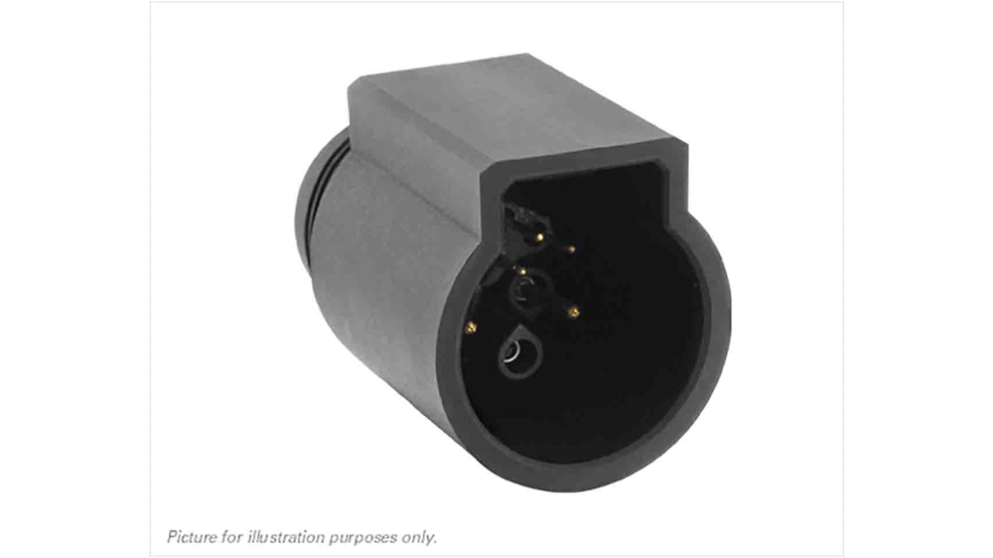 Souriau Circular Connector, 8 Contacts, In-line, Socket, Female, IP68, IP69K, UTL Series