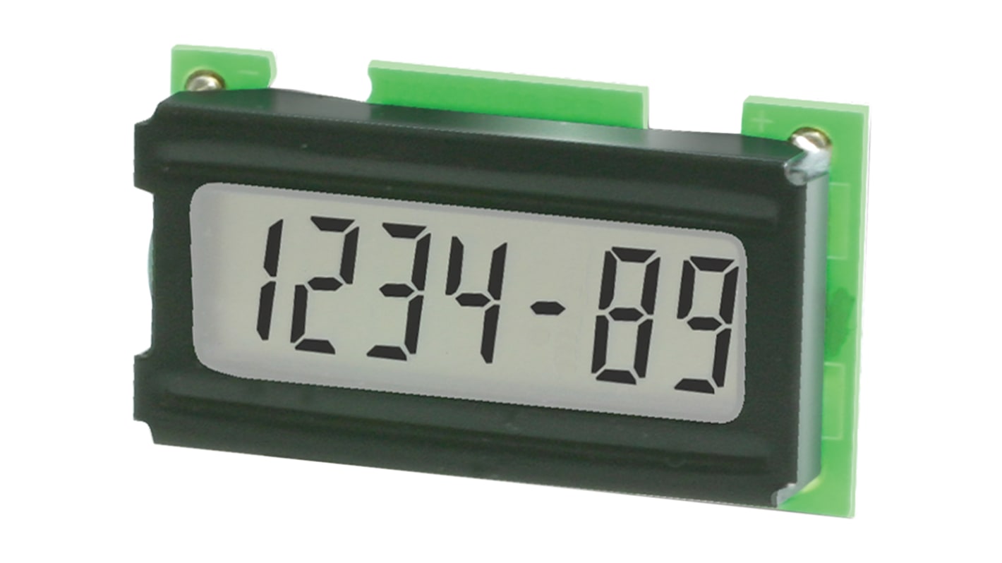 Kübler 194 Hour Meter, Timer Counter, 6 Digit, 10 → 75Hz, 4.75 → 15 V dc