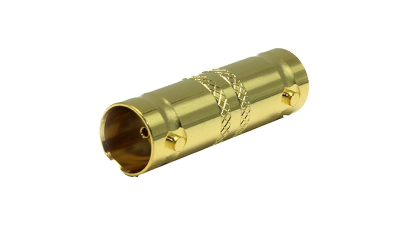 Adapter, BNC - BNC, 75Ω, Weiblich - Weiblich, Gerade, 6GHz