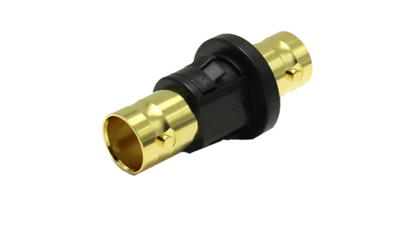 Adapter, BNC - BNC, 75Ω, Weiblich - Weiblich, Gerade, 6GHz