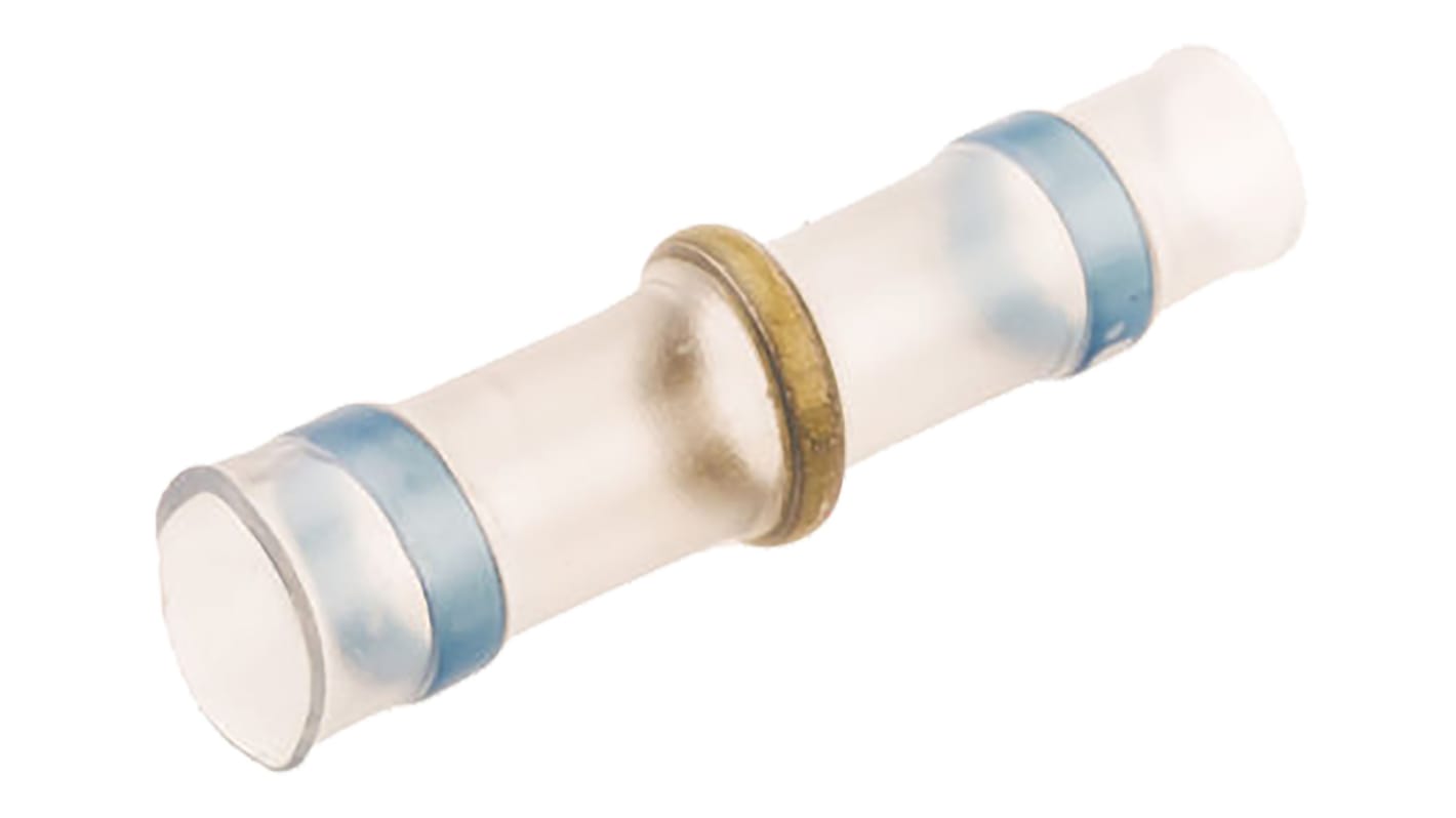 TE Connectivity Transparent Polyolefin Solder Sleeve 28.5mm Length 4 → 11.5mm Cable Diameter
