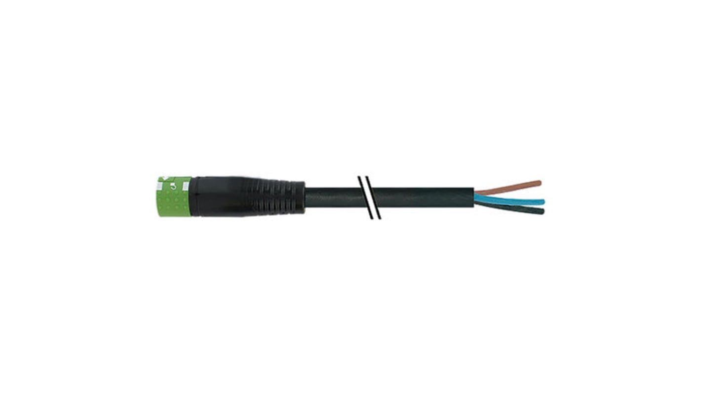 Cable de conexión Murrelektronik Limited, con. A MQ15-X-Power Hembra, 6 polos, con. B Sin terminación, long. 2m, 600 V