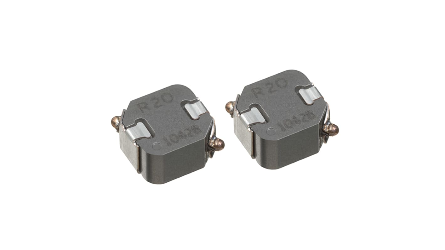 TDK, SPM, 6530 Shielded Wire-wound SMD Inductor with a Metallic Magnetic Core, 2.2 μH ±20% Wire-Wound 8.4A Idc