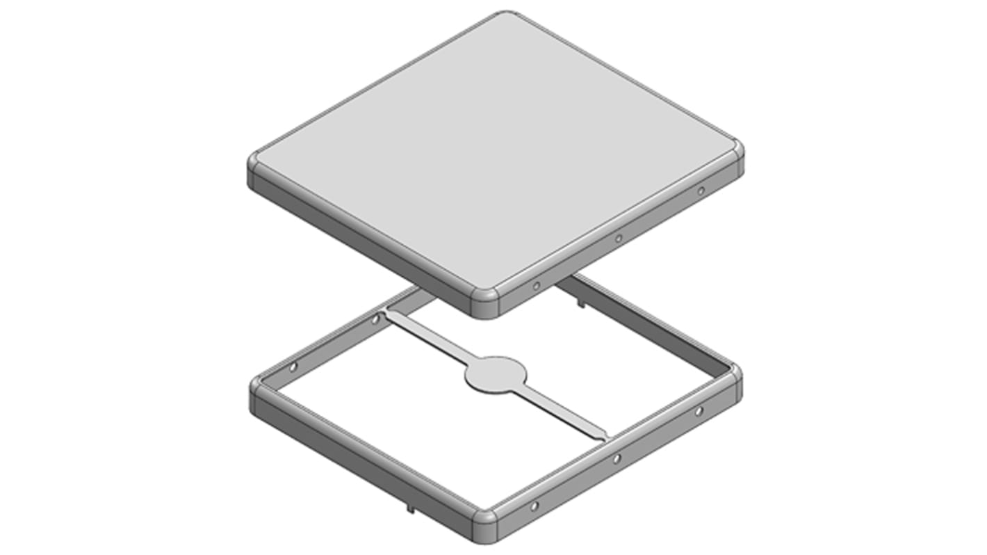 Obudowa PCB, Stal cynowana, 48.3 x 44.3 x 4.4mm