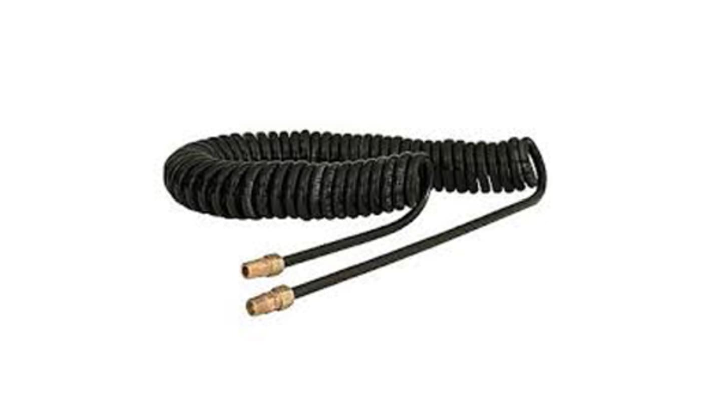 RS PRO 3.6m, PA Recoil Hose, with BSP 1/4" Male connector