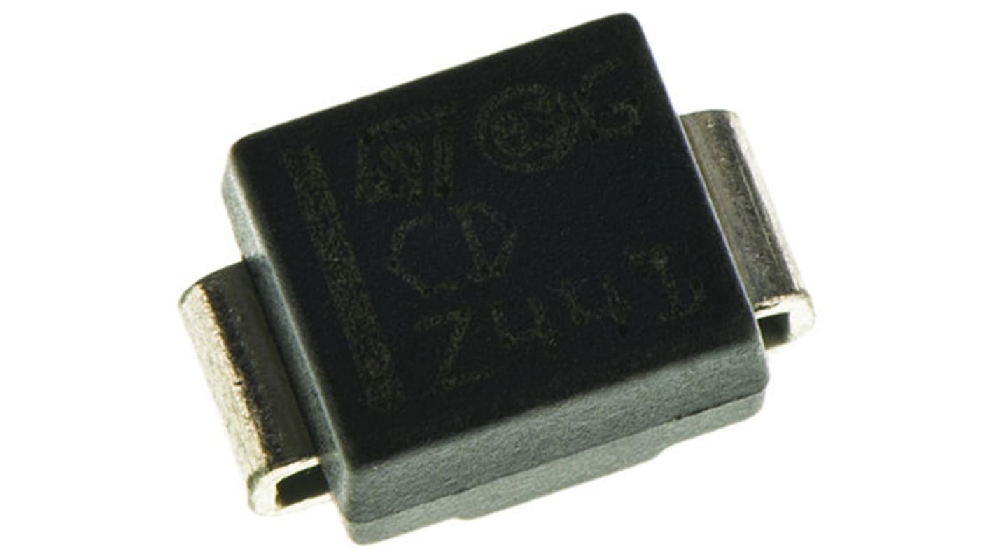 STMicroelectronics TVS-Diode Uni-Directional Einfach 84V 44.4V min., 2-Pin, SMD 40V max DO-214AC (SMA)