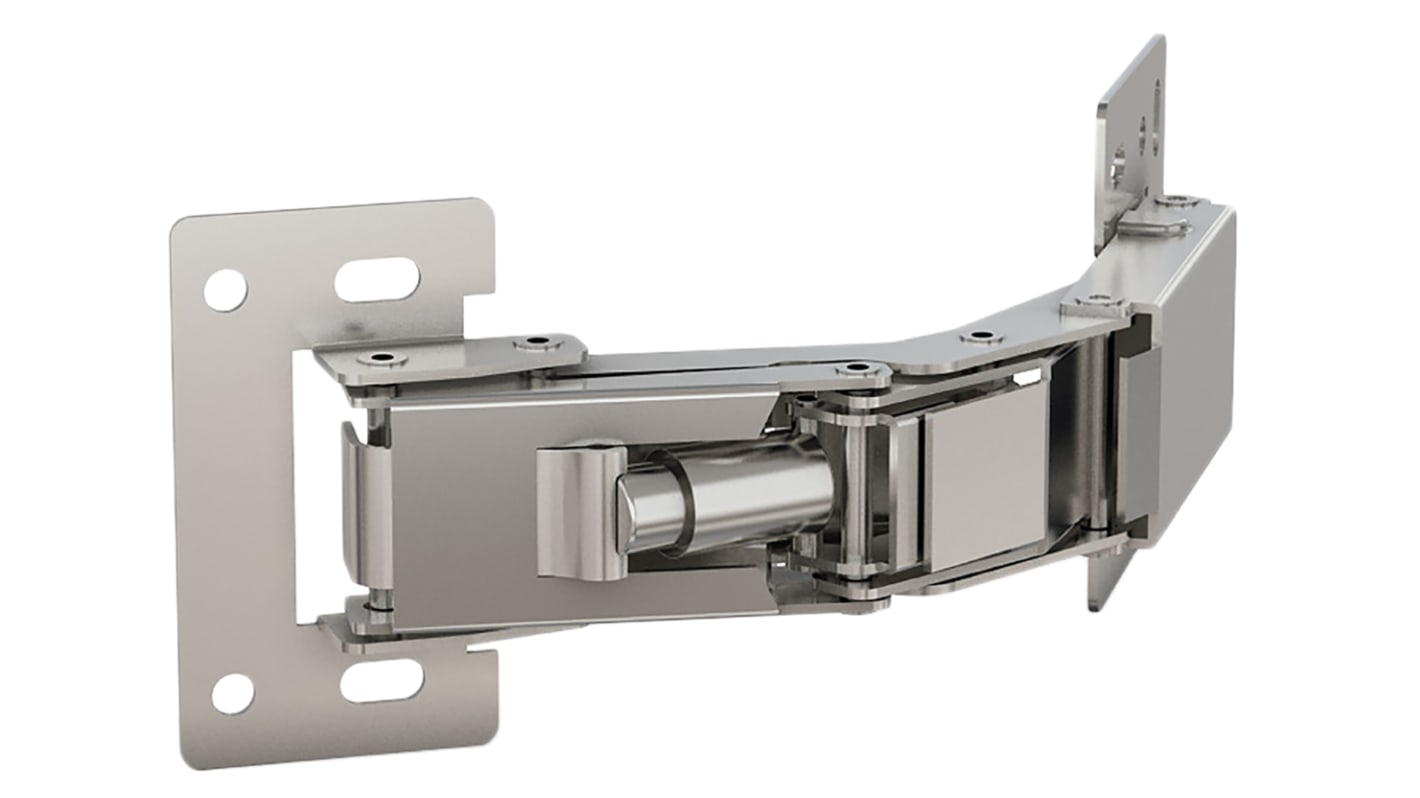 Pinet Steel Concealed Hinge, Screw Fixing, 52mm x 112mm x 81mm