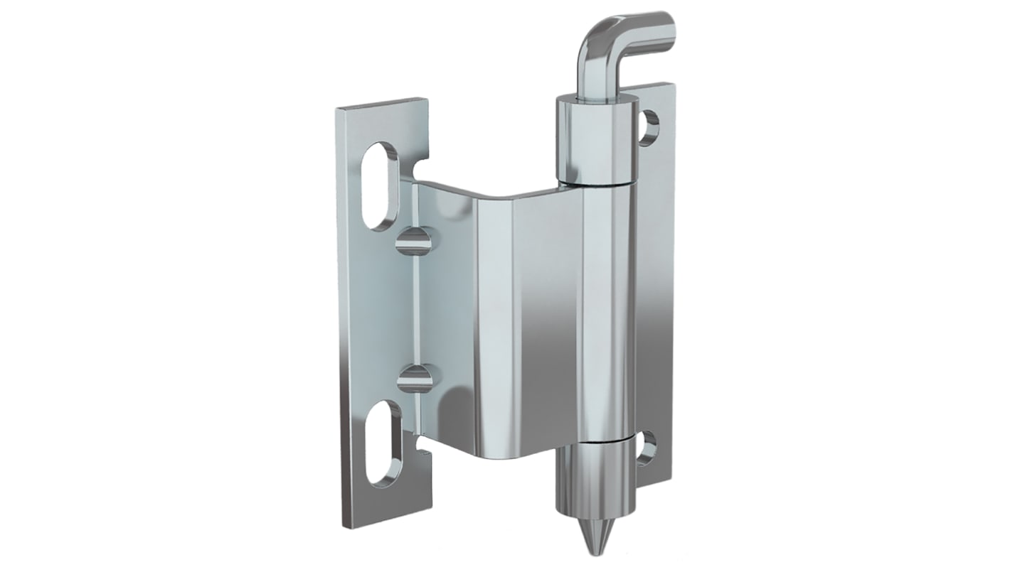 6014029 Steel Concealed Hinge, Screw Fixing, 60mm x 3mm RS