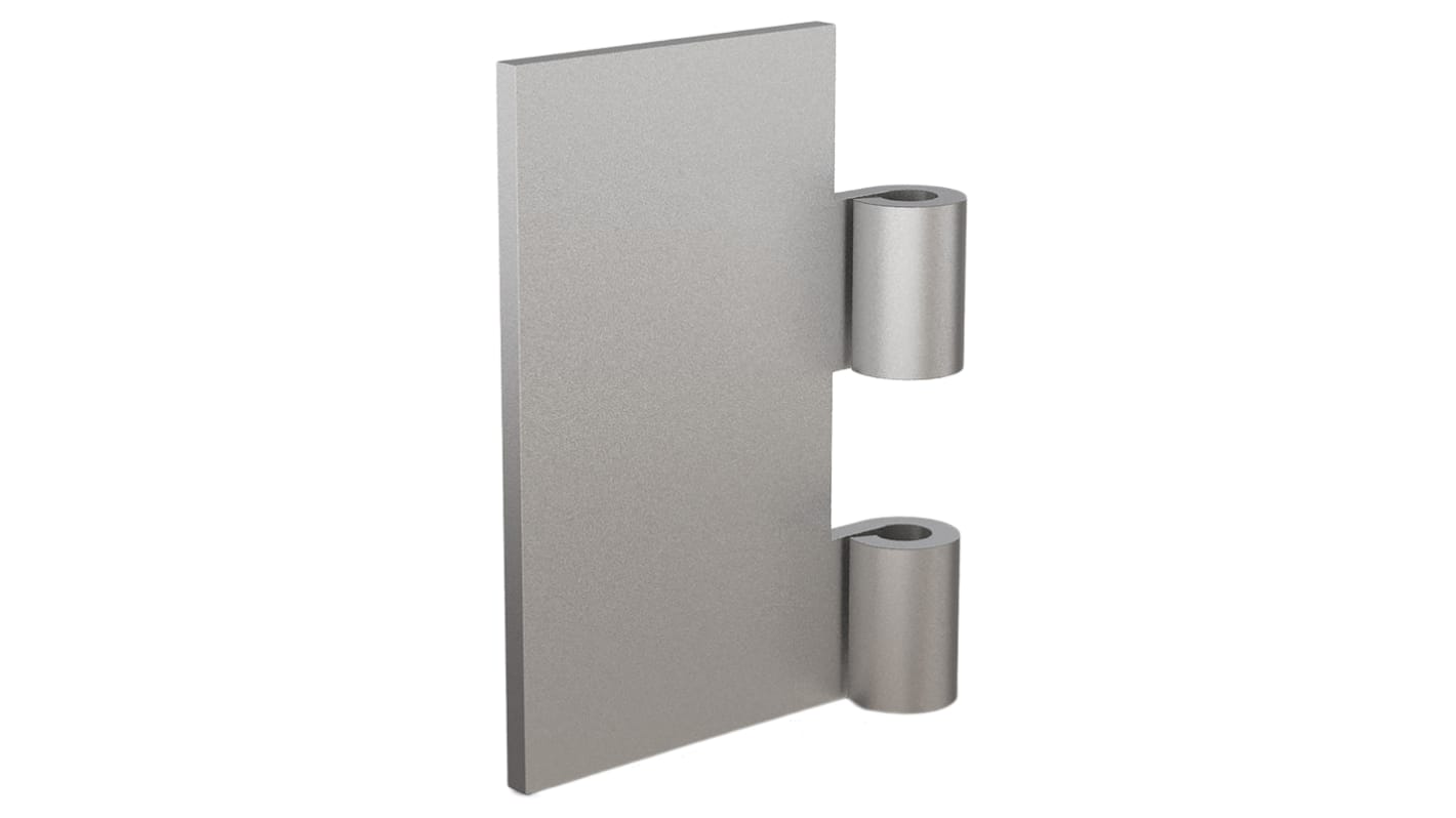 Pinet Steel Hinge Leaf, 80mm x 50mm x 3mm